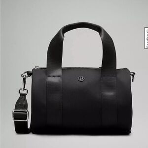 Knit Nylon Mini Barrel Duffle Bag 5L